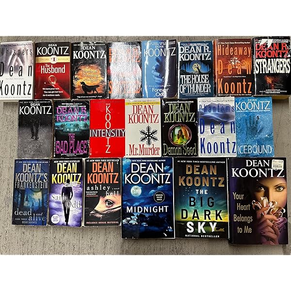 Dean Koontz Thriller Novel Collection 24 Book Set: Dean Koontz